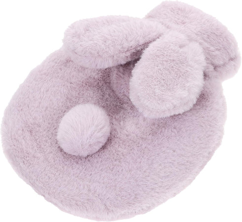 VICASKY Hot Water Pouch with Plush Rabbit Cover, Compact Portable Hot Water