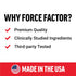 FORCE FACTOR Smarter Greens Daily Wellness Powder, 30 Servings - Supports Energy, Immunity & Digestion, Superfood