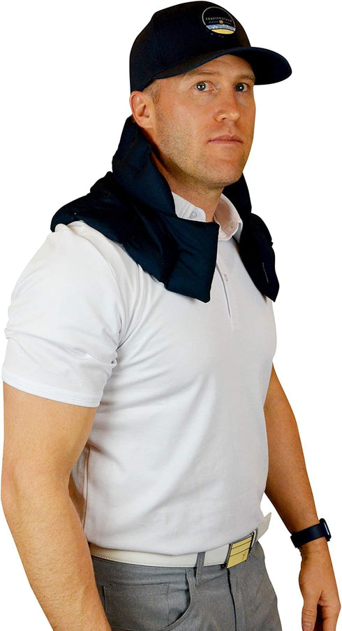 Nature's Approach Aromatherapy Neck/Shoulder Wrap Herbal Pack, Blue