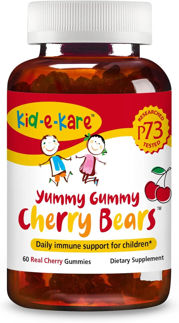 NORTH AMERICAN HERB & SPICE kid-e-kare Yummy Gummy Cherry Bears - 60