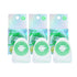 REACH POP Dental Floss, 3 Pack, Peppermint, Vegan Wax, Plaque Remover, Eco-Friendly Packaging for Adults & Kids