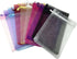 100 Pc Organza Drawstring Gift Wrap Bags, 5x7 Inches Sheer Fabric Mesh for Jewelry, Party Favors, and Wedding