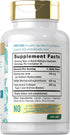 Carlyle Hyaluronic Acid with Collagen 900mg | 90 Capsules | with MSM | Hydrolyzed Collagen Complex | Non-GMO, Gluten Free Supplement