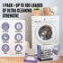 180 Loads Natural Laundry Detergent Sheets, 90 Sheet Pack (Calm Lavender) - Biodegradable, Mess Free, Eco Friendly
