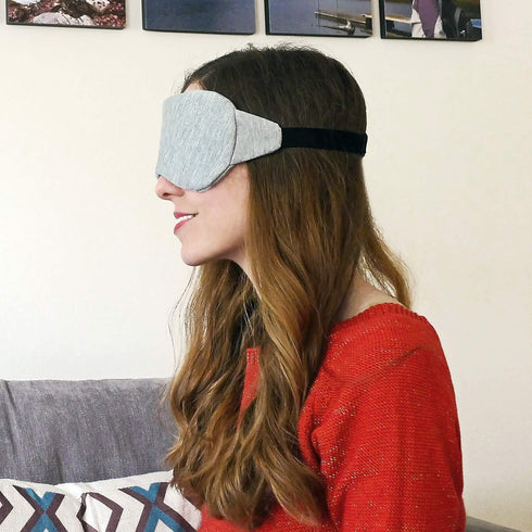 Sleep Mask - Eye Mask for Sleeping, Blocks Out Light Perfectly for Women and Men, Soft and Comfortable Blindfold for