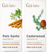 Palo Santo Essential Oil for Diffuser & Cedarwood Oil for Hair Set