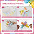 Zoketriton 24 Set Easter Buffalo Plaid Baskets for Gifts Empty with Cellophane Basket Bags Bows, Easter Market Tray