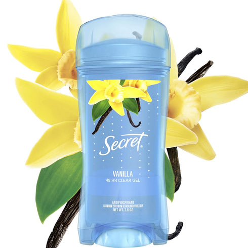 Secret Scent Expressions Antiperspirant Deodorant Invisible Solid, Va Va Vanilla, 2.6 Ounce (Pack of 2)