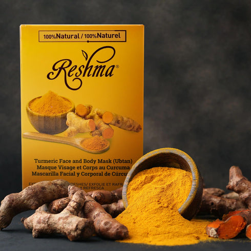 Reshma Beauty Turmeric Face Mask (Ubtan) | All Natural Ingredients for Brightening and Hydrating, 2.12 oz