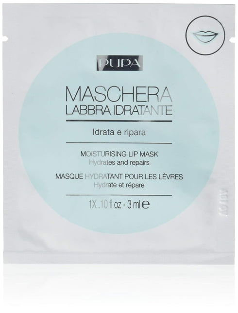 PUPA Milano Moisturizing Lip Mask, Quick Softening Treatment to Repair and Hydrate Lips, Dermatologist-Tested, 0.1 Oz