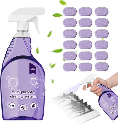 Iiglitch Clean Spray Cleaner for Ovens, All-Purpose Cleaning Spray, Multi-Surface Cleaner for Households,