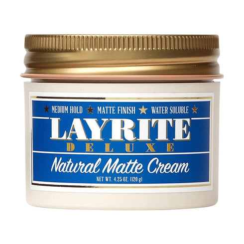 Layrite Natural Matte Cream, 4 Oz