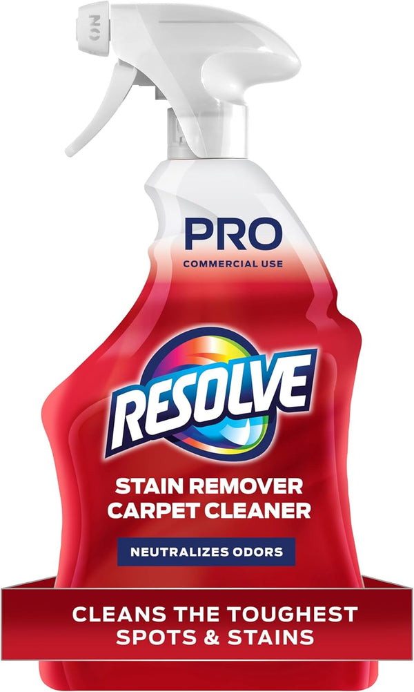 Resolve Professional Strength Spot and Stain Carpet Cleaner, 32 Fl Oz (Pack of 1)