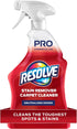 Resolve Professional Strength Spot and Stain Carpet Cleaner, 32 Fl Oz (Pack of 1)