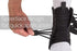 Ossur FormFit Ankle Brace with Speedlace & Figure 8 Straps, X-Large, Durable Material, Ankle Immobilization Post Injury