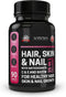 Hair, Skin & Nail Supplements with Antioxidants C & E and Biotin - 90 Tablets