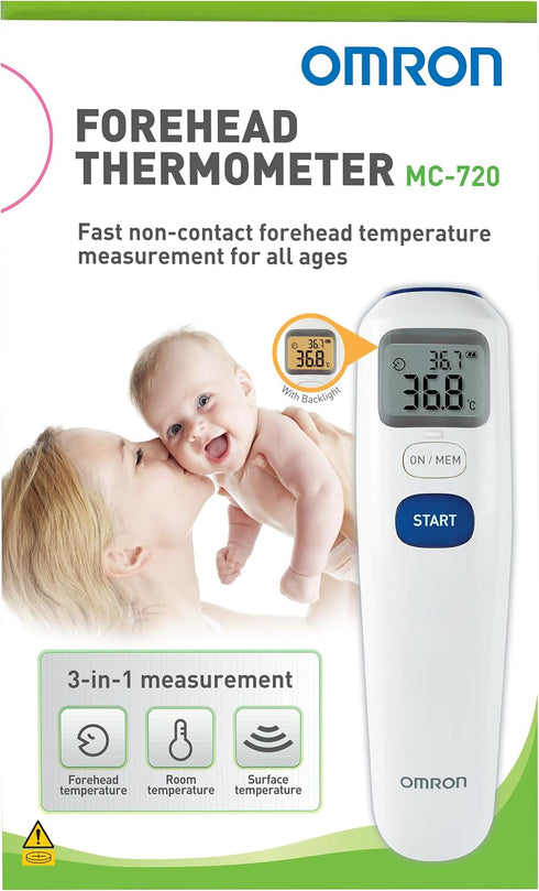 Mc-720 Omron Non-Contact Forehead Thermometer