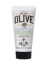 KORRES Olive Hand Cream, Sea Salt, Nourishing Moisturizer with Greek Olive Oil, Vegan Skin Care for Women & Men, 2.54