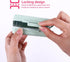 Teikou 9-Grid Pill Organizer,Portable Pill Box,Large Capacity Compartments,Travel Pill Container,Medicine