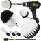 Holikme 7Pack Drill Brush Attachment Set, Power Scrubber Brush for Car Interior, Bathroom, Kitchen, Floor, Tile