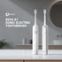 X1 4 5 60-Day IPX7 Sonic Electric Toothbrush for Adults - Sweeping & Vibrating, Rechargeable, Brush Heads, Cleaning