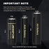 JESSPOW 3.2 Volt Rechargeable Solar Battery - 450mAh LiFePo4 Batteries 8 Pack for Outdoor Lights and Devices