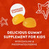 Nature's Way Kids Brain Supplement Gummies, Supports Healthy Brain Function*, Lemonade Flavored, 60 Gummies