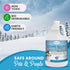 SNOW WHITE Carpet Cleaner Shampoo Solution for Rug Extracting, Removes Tough Stains and Odors, 1 Gallon