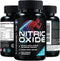 Extra Strength Nitric Oxide Supplement 3X L Arginine, Citrulline Malate, AAKG, Beta Alanine - 120 Capsules