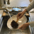 Fox Run Dish Brush with Sturdier Natural Bassine Bristles - 8.75" Kitchen Brush