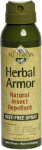 Herbal Armor DEET-Free Insect Repellent Spray, 3 oz. Travel Size, Plant-Based, Safe for Family and Pets