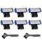 LinMei Replacement Shaver Heads for 1st Generation Micro Touch Solo Men's Trimmer, Includes 6 Blades and 2 Brushes