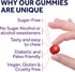 Magnesium Citrate Gummies - Sugar-Free, Vegan, Non-GMO for Better Sleep and Relaxation - Cherry - 120 Chews