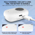 Toothbrush Covers Case with UV Light - Rechargeable Portable Toothbrush Sanitizer Cleaner Case (White)