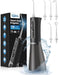 WELLFINE Water Dental Flosser Teeth Pick, 4 Modes Cordless Oral Irrigator, 300ML Portable and Rechargeable