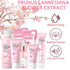 Skin Care Set Sakura for Women, Korean Beauty Gift Kit with Cleanser, Serum, Cream, Toner, Eye Cream, and Masks.