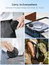 Voraiya UV Retainer Case with Fan, UVC Retainer Cleaner, Aligner Case Includes Vent Holes and Mirror, Portable Retainer