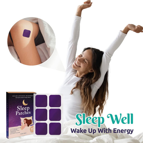 Set, (60 Sleep Patches, Sleep Patches for Adults, Upgraded Sleep Patches Easy to Apply and Comfortable, Premium