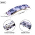 WILLBOND 8 Pieces Tortoise Shell Hair Barrettes, Automatic Cellulose Acetate Medium French Design Snap Clip