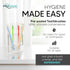 100 Pack Disposable Toothbrushes with Toothpaste Built In, Prepasted, Individually Wrapped, Soft Bristles