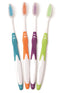 FRESHMINT (144 Pack) Individually Wrapped Premium Toothbrushes, Oversized Easy Grip Handle, Soft Nylon Bristles
