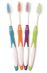 FRESHMINT Premium Toothbrushes - 100 Pack, Individually Wrapped with Soft Multi Color Nylon Bristles