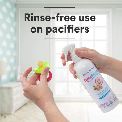 CleanSmart Toy Disinfectant Spray: Kills 99.9% of Viruses and Bacteria, 16 oz Bottle