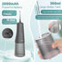 Sejoy Cordless Rechargeable Water Flosser, 6 Jet Tips, IPX7 Waterproof, Oral Irrigator for Kids and Braces