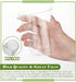 Yaomiao 100 Commercially Supplies(12 oz) Pcs Clear Cold Cups Disposable Party Cups Plant Based Drinking Container