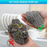 Cast Iron Cleaner 6"x6.3" 316L Stainless Steel Chainmail Scrubber for Griddle, Skillet, Dutch Oven, Wok
