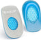 Vive Envelop Gel Heel Cups, Cushion for Women, Men, Plantar Fasciitis Support, Foot Pain Relief