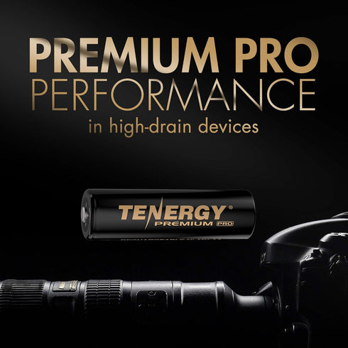 Tenergy 2800mAh 12 Pack Premium PRO Rechargeable AA Batteries, High Capacity NiMH AA Battery, Rechargeable Batteries