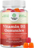 Vitamin D3 Gummies for Daily Wellness - Delicious Gummies for Adults with 2000IU per Serving for Bone & Immune Support