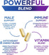 Premium Multivitamin for Men - Daily Support with Vitamins A, C, D, E, B12, Zinc, Calcium, Magnesium - 120 Capsules